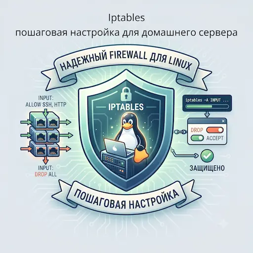 Iptables - пошаговая настройка надежного Firewall для Linux сервера